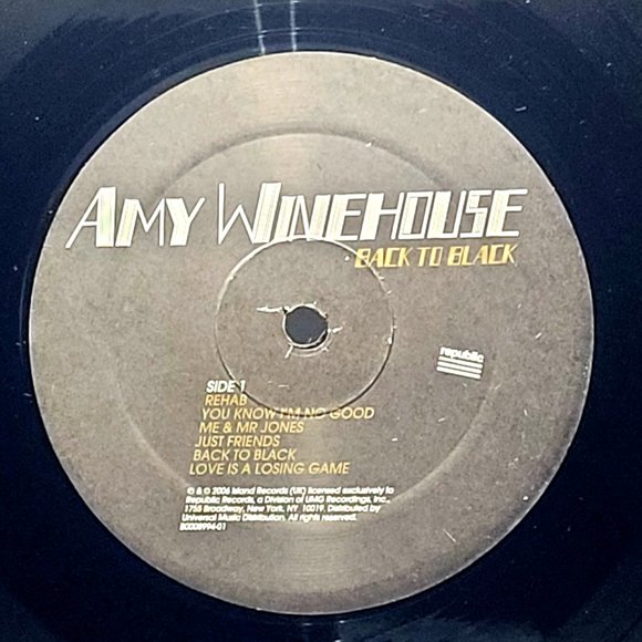 Amy Winehouse - Back To Black (LP, Album, RE) - Picture 10 of 10